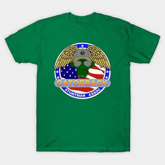 Gator Back Stuntman Association T-Shirt by J. Rufus T-Shirtery